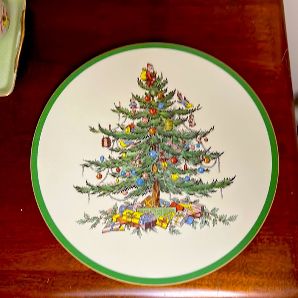 Spode Christmas Tree casserole stand